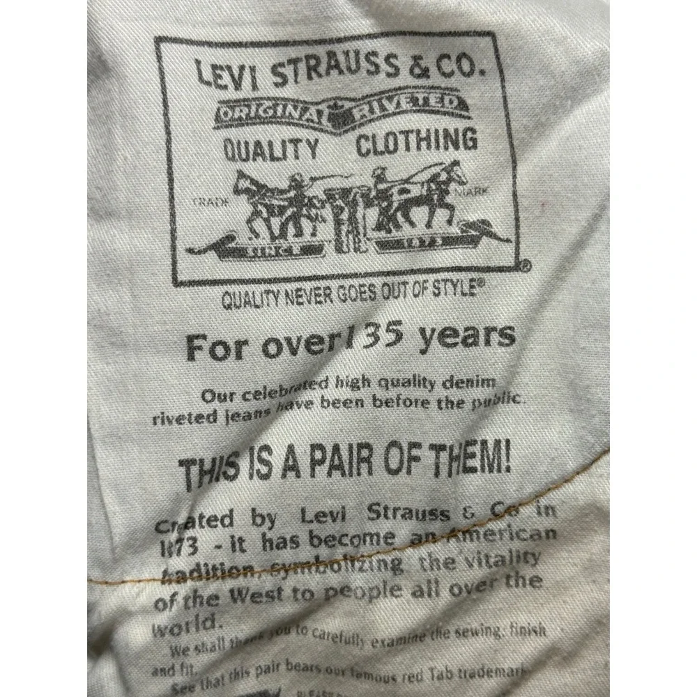 Levi's 550 Relaxed Fit Jeans Mens 36x32 Blue Denim Medium Wash Cotton
